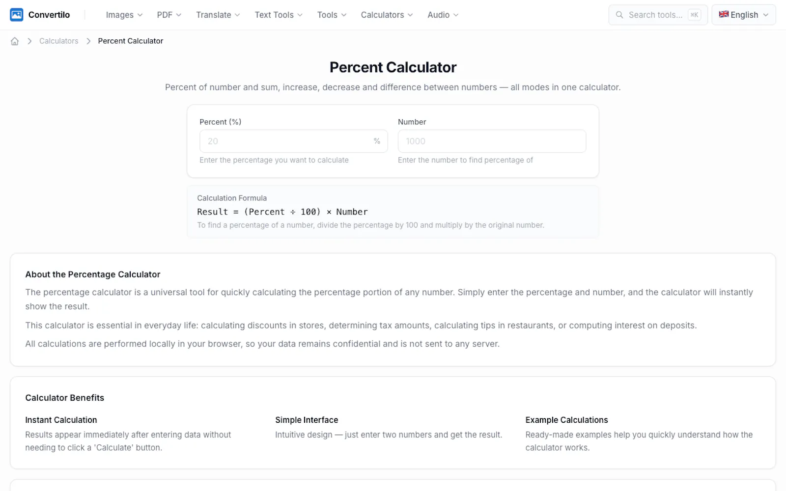 Convertilo screenshot 2