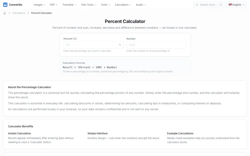 Convertilo screenshot 2