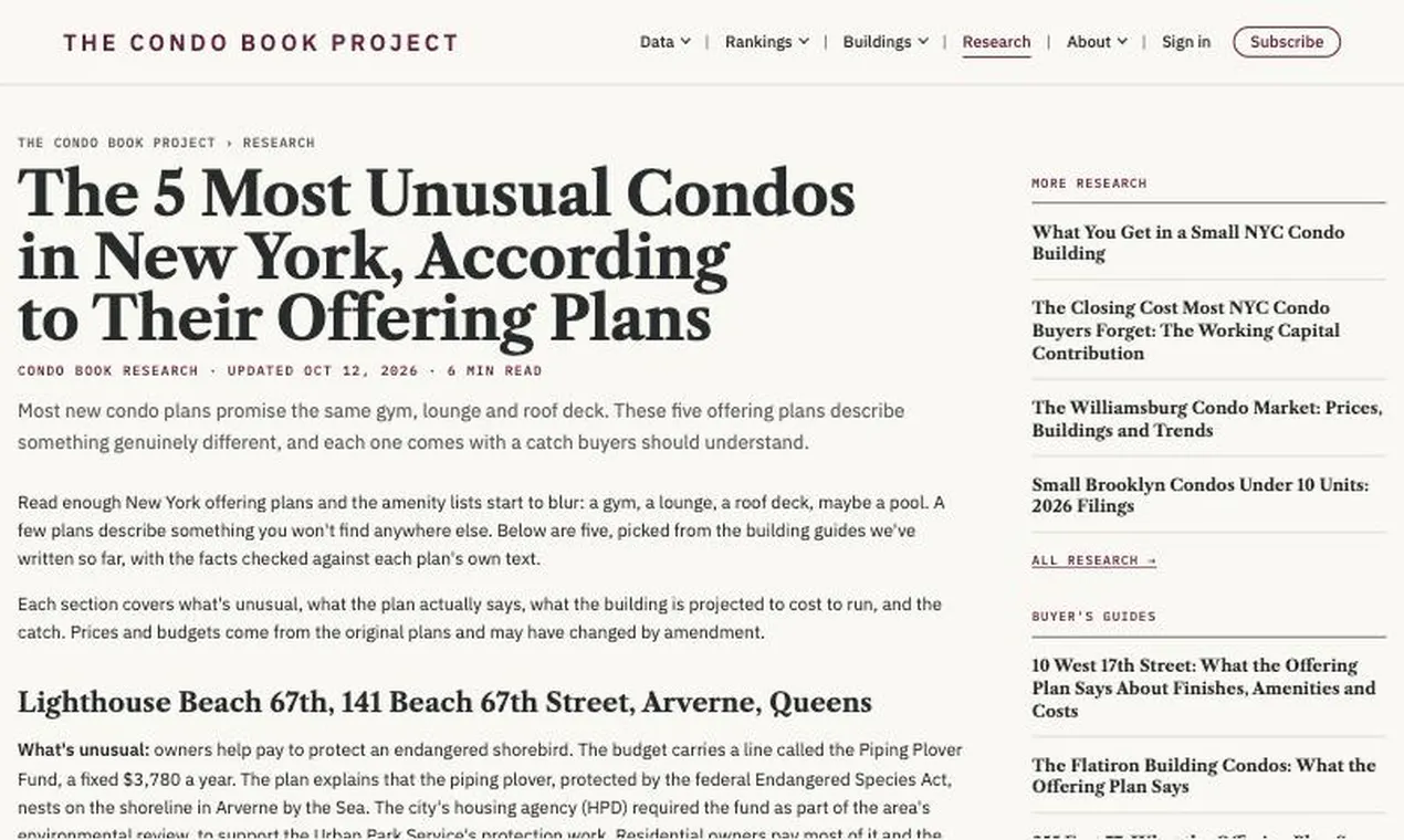The Condo Book Project gallery image