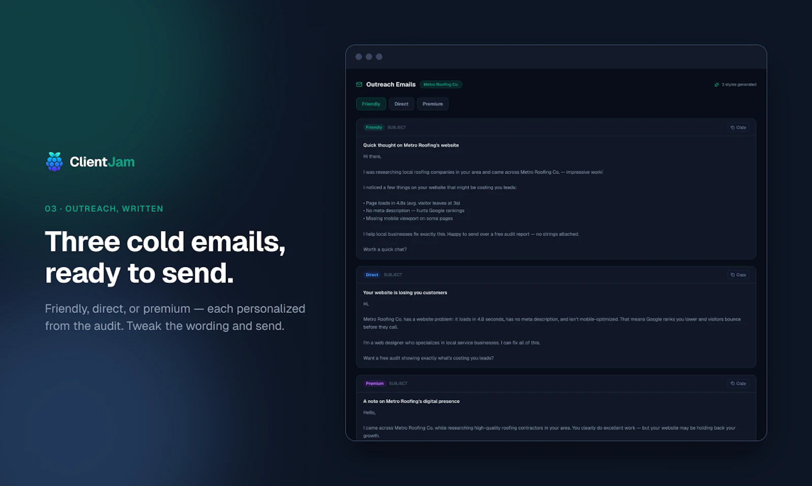 ClientJam screenshot 4