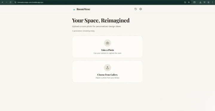 RoomMuse screenshot 2