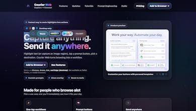 Courier Web | Capture & Connect gallery image