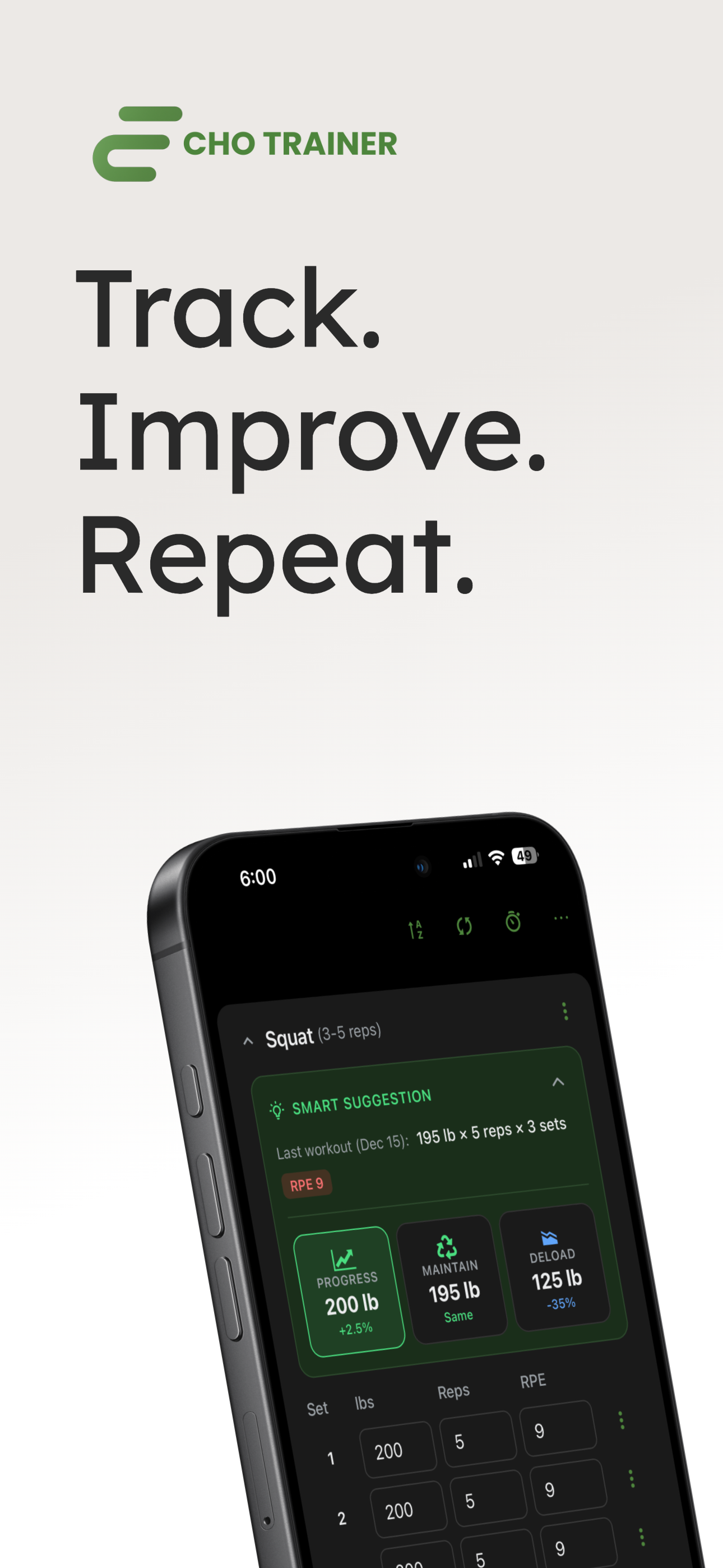 Echo Trainer - Main product screenshot demonstrating key features and user interface