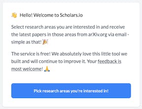 Arxiv Newsletter : research via email gallery image