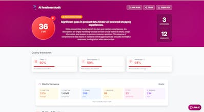 Recomaze GEO Audit gallery image