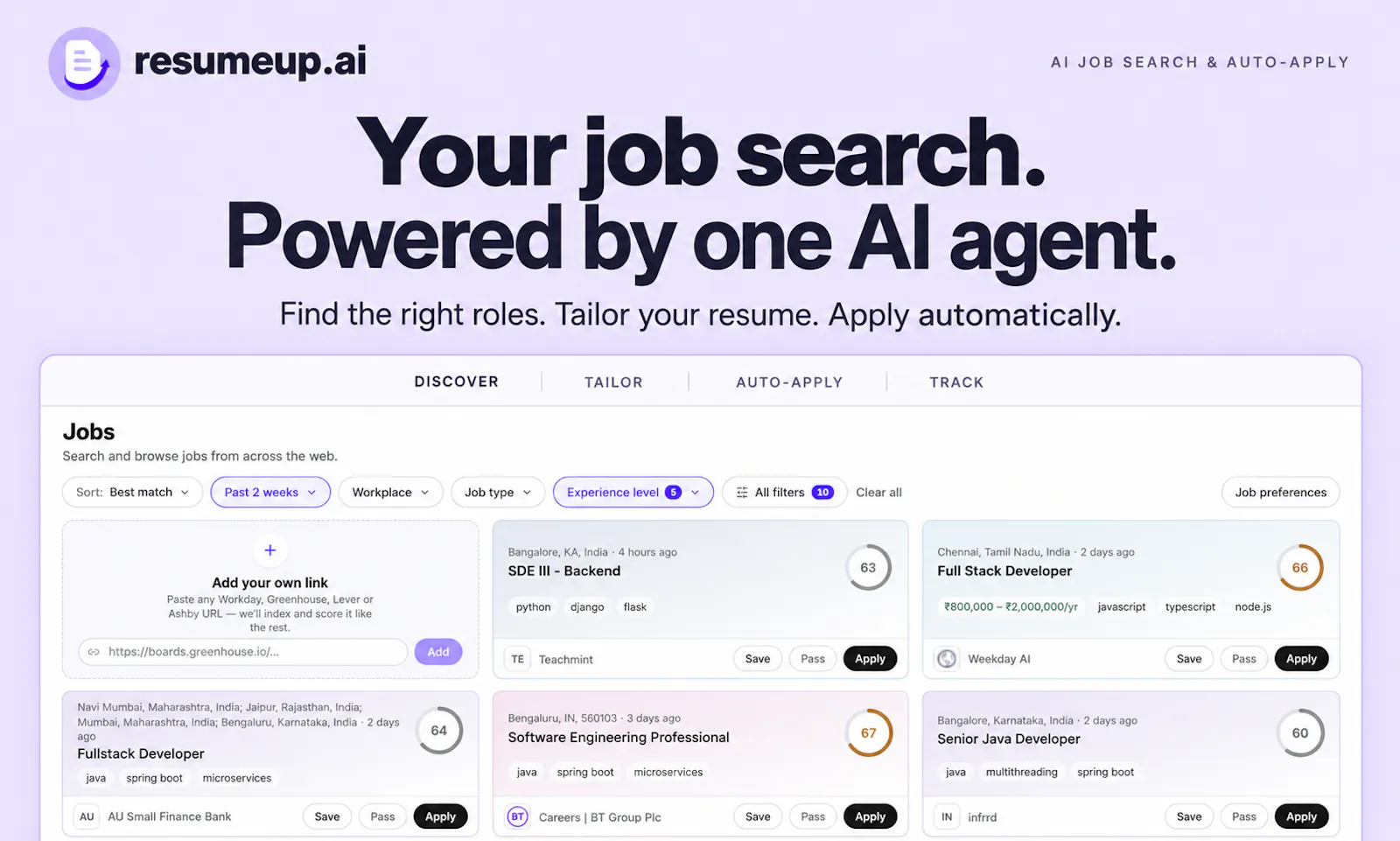 ResumeUp.AI screenshot 1