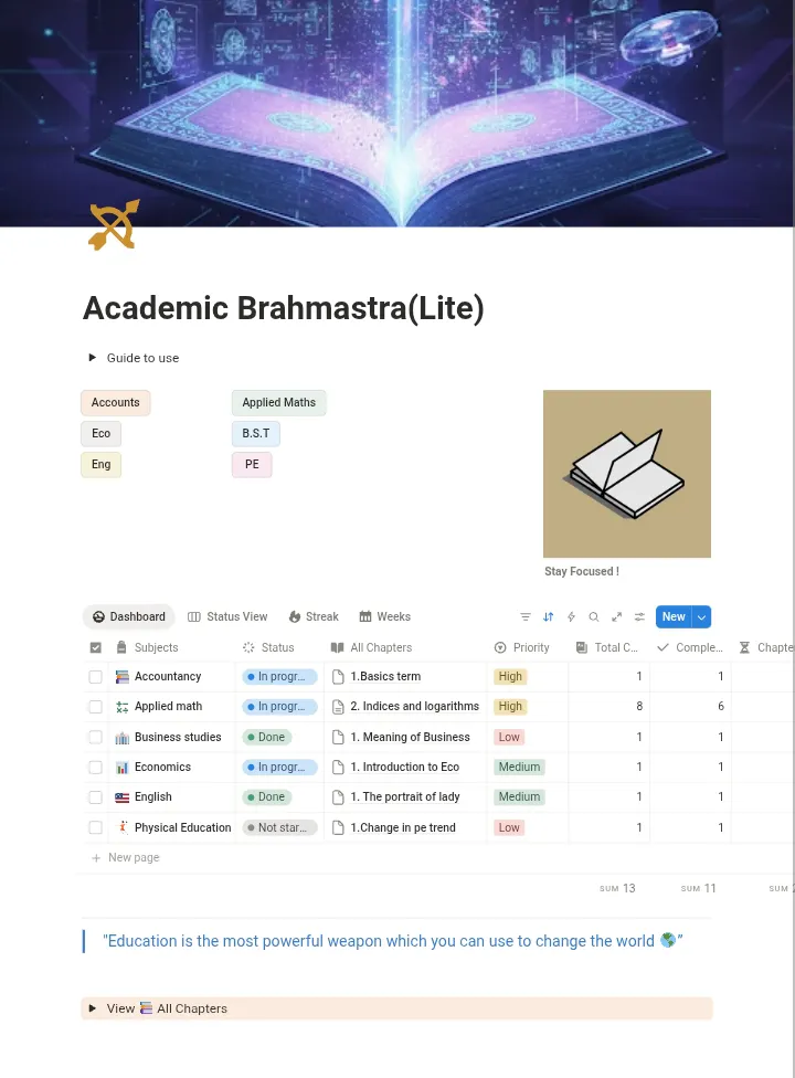 Academic Bhramastra (Lite) 项目横幅