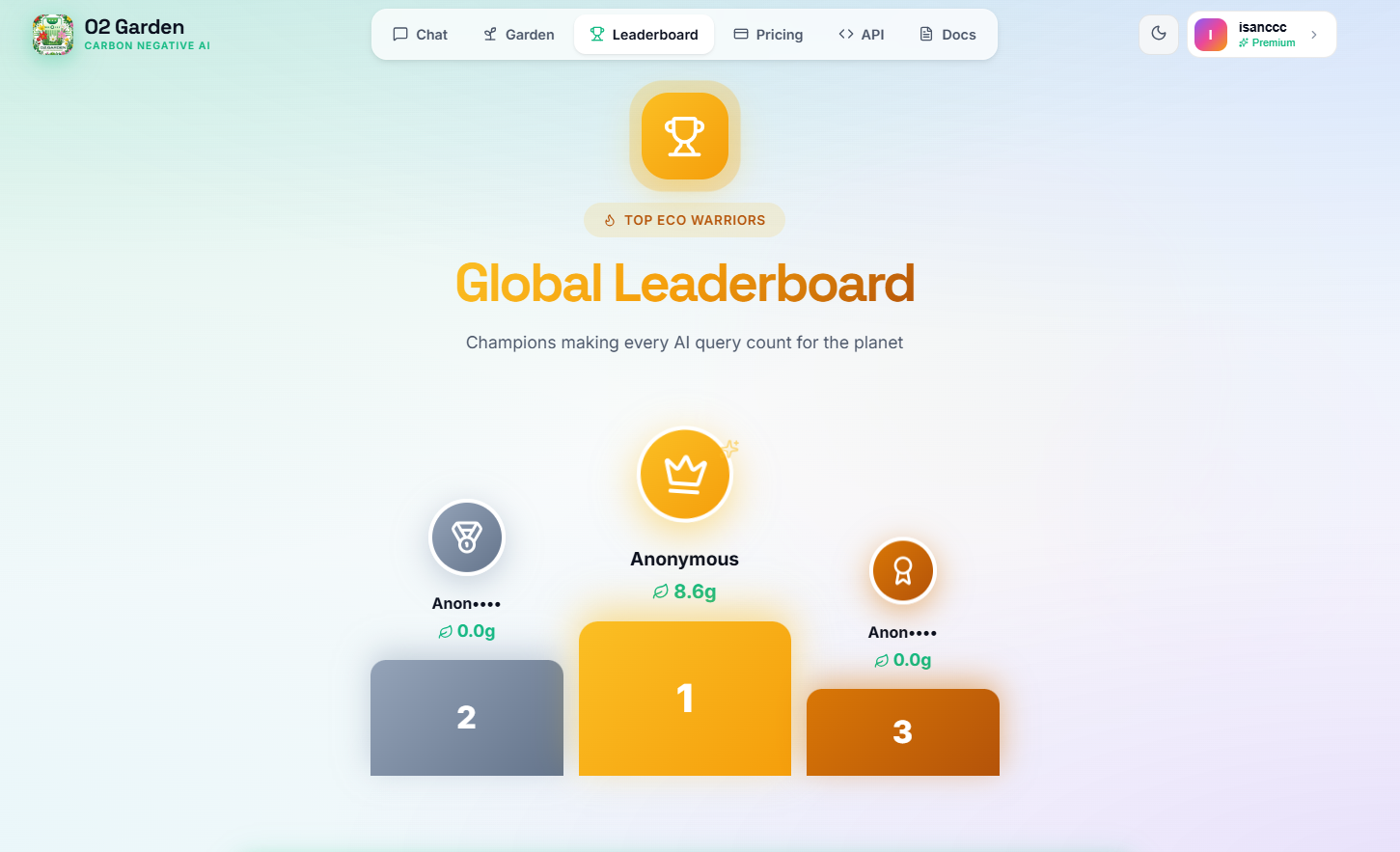 O2 Garden - Screenshot 2 showing product features and functionality
