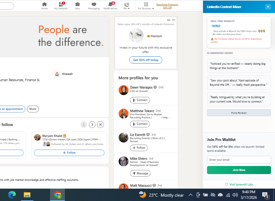 SystemAI Labs - Main product screenshot demonstrating key features and user interface