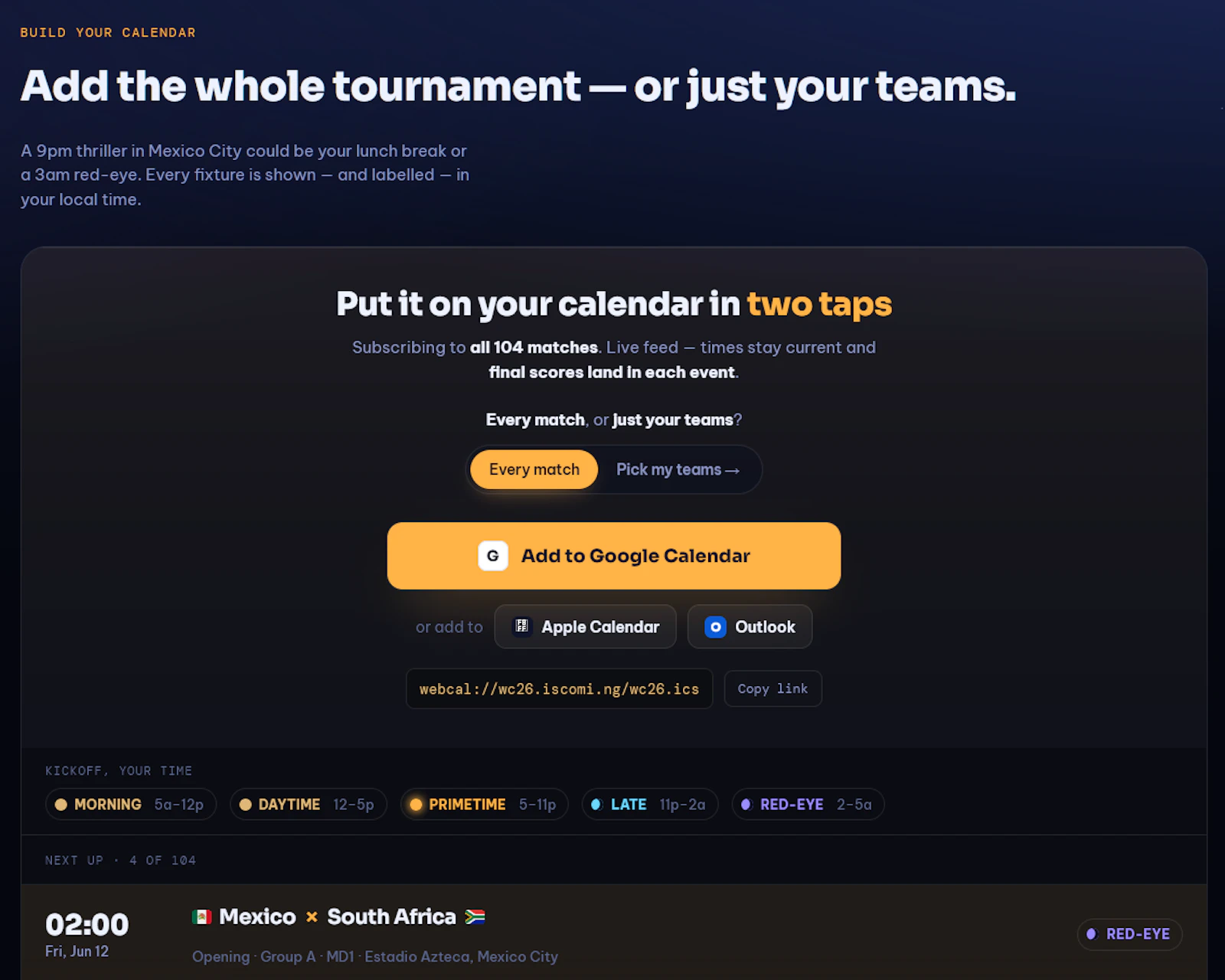 WC26.iscomi.ng screenshot 6