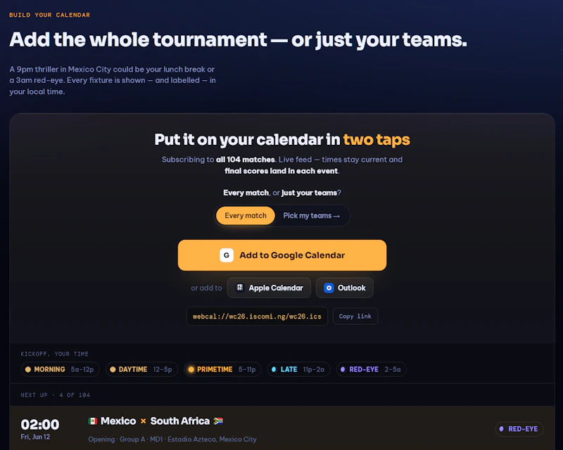 WC26.iscomi.ng screenshot 6