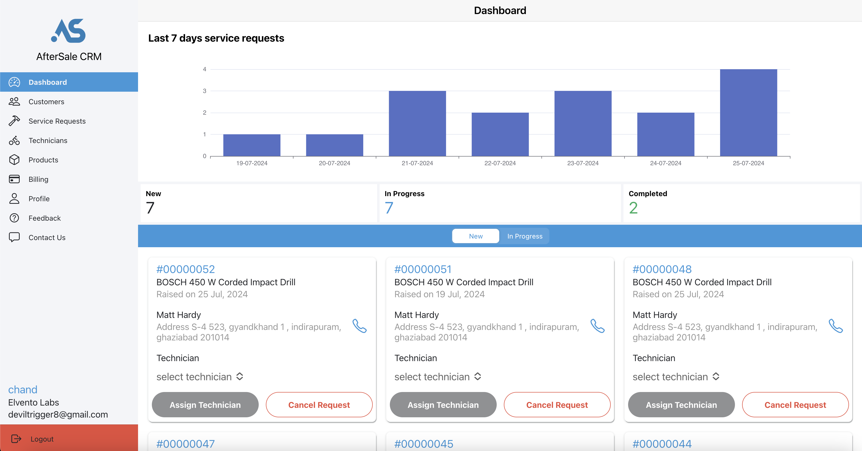 AfterdSale Field Service CRM App media 4