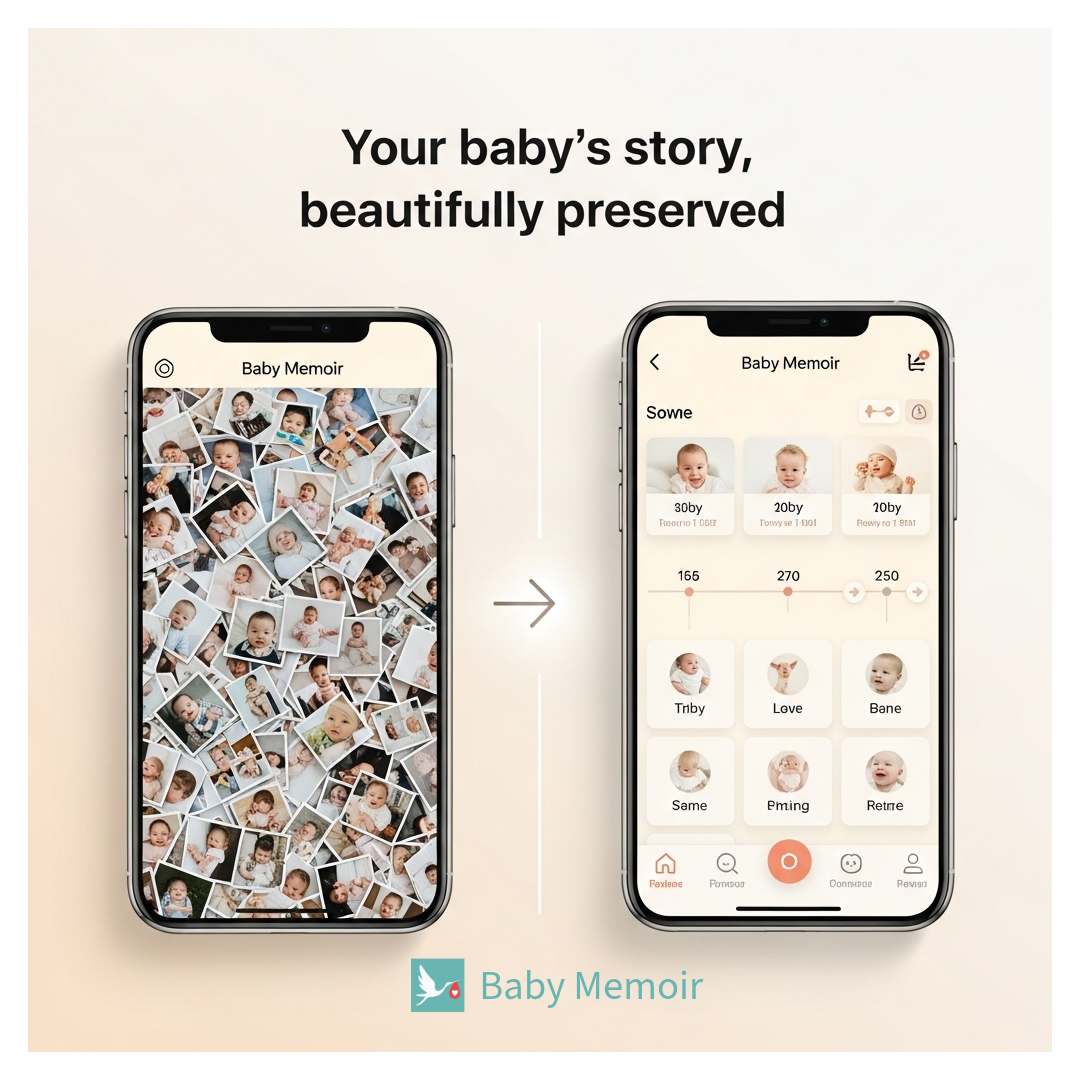 Baby Memoir - Screenshot 2 showing product features and functionality