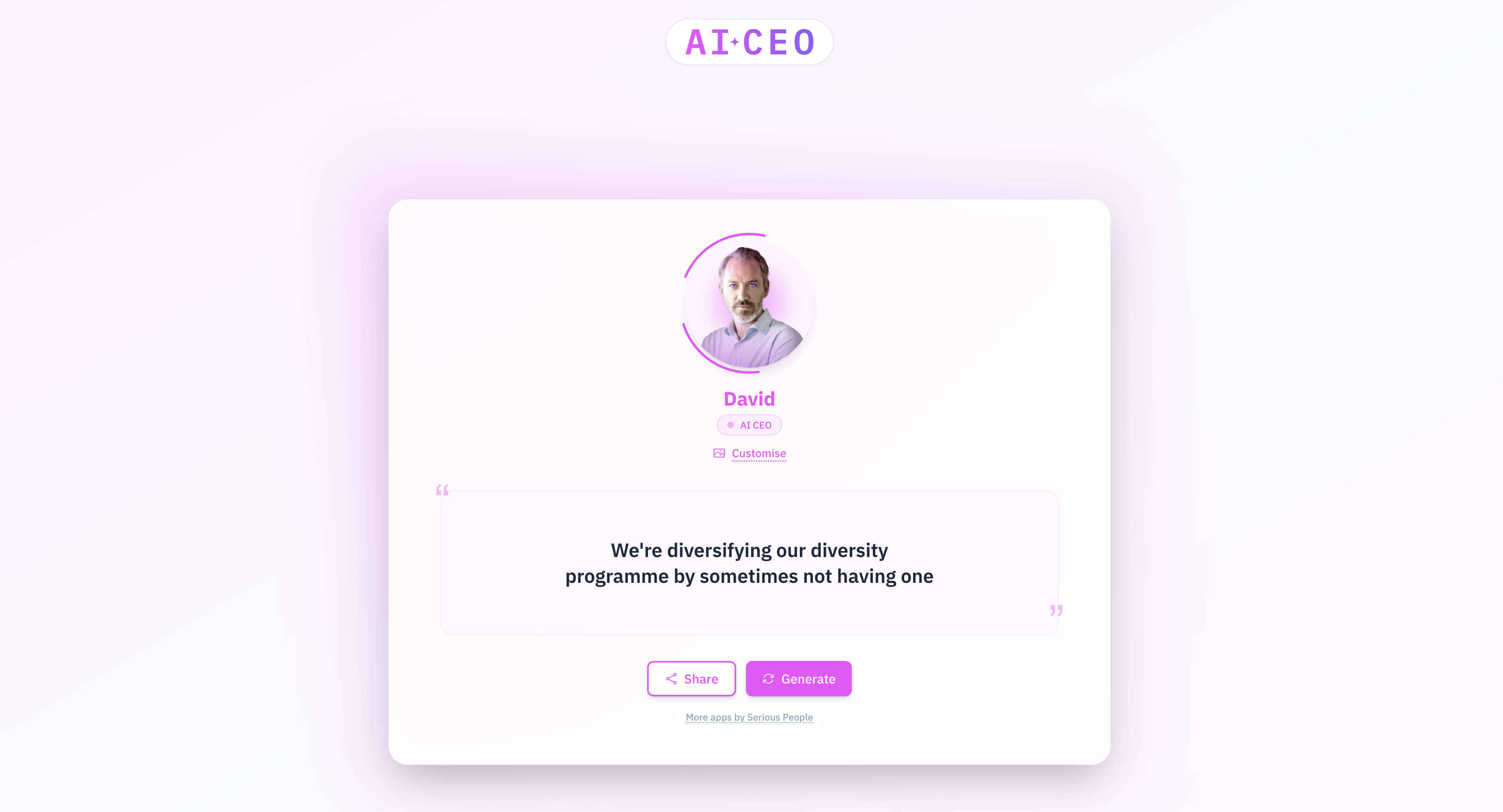 AI CEO gallery image