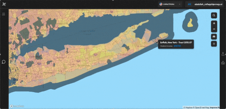 XMAP - Chiedi alla mappa qualsiasi cosa - La mappa AI che ti mostra dove espandere, costruire o investire. media 2