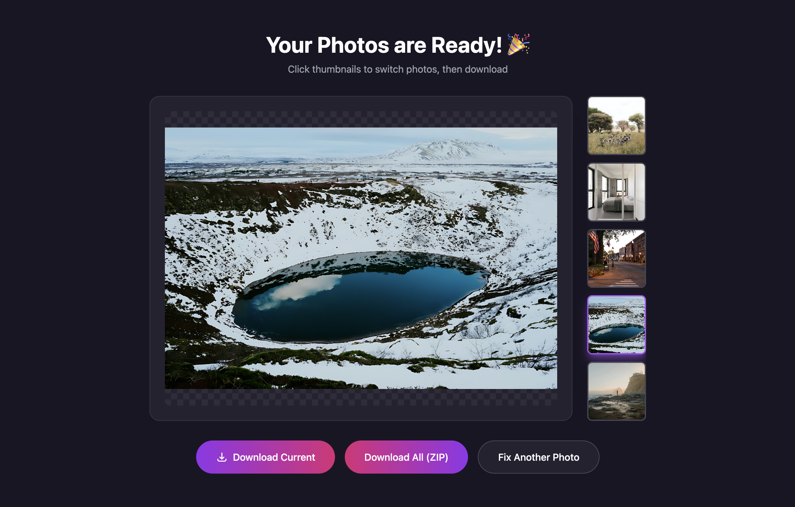 FixBlur - AI Photo Restoration - Screenshot 2 preview