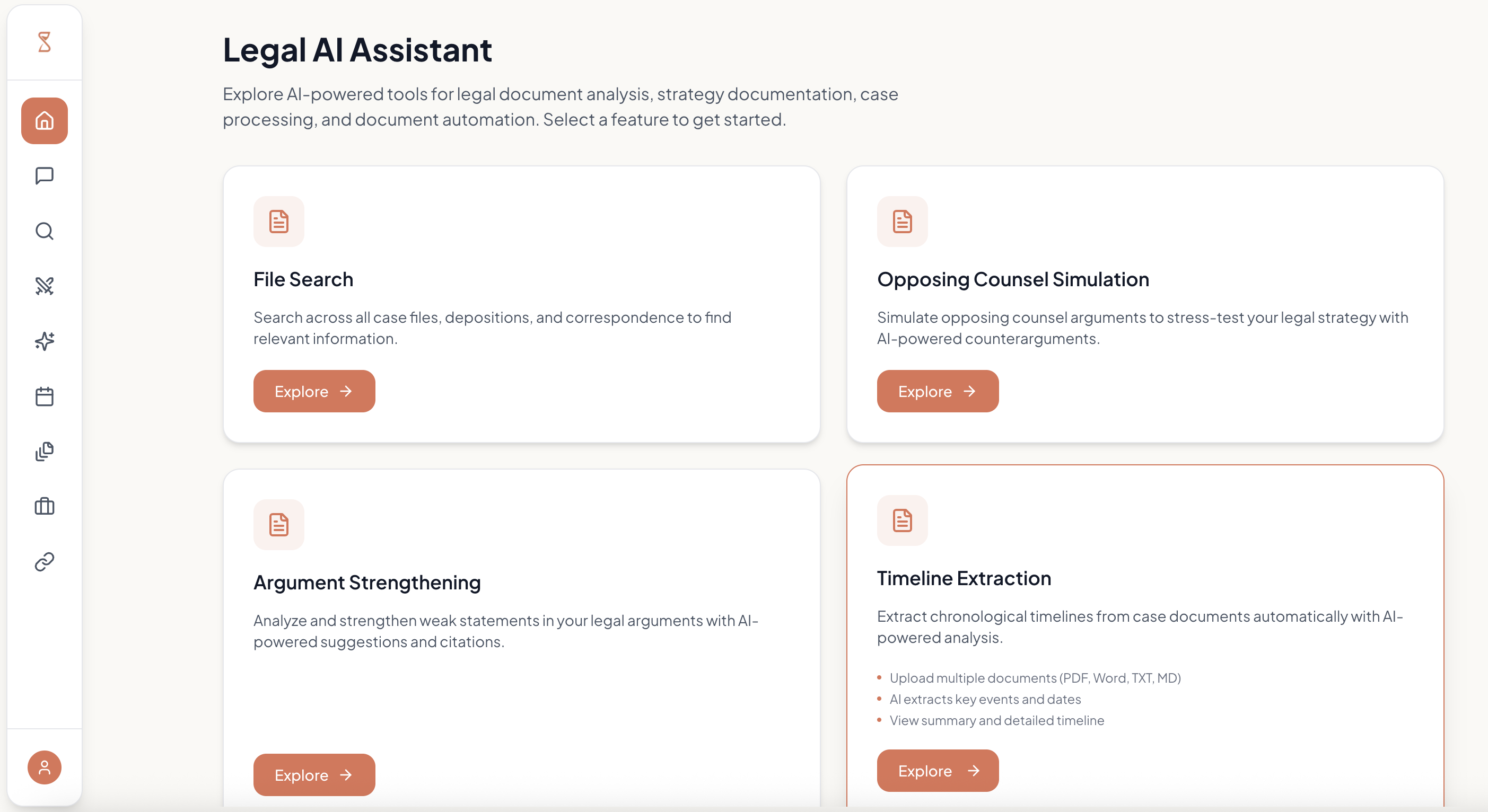 SYNK Legal - Screenshot 3 showing product features and functionality