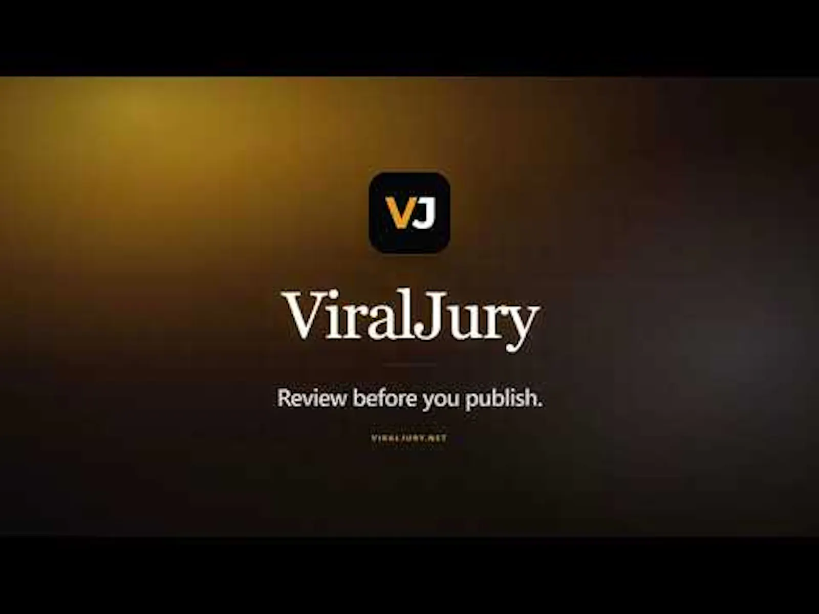 ViralJury screenshot 1 (video preview)
