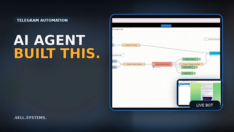 Sell.Systems AI Workspaces screenshot 1 (video preview)