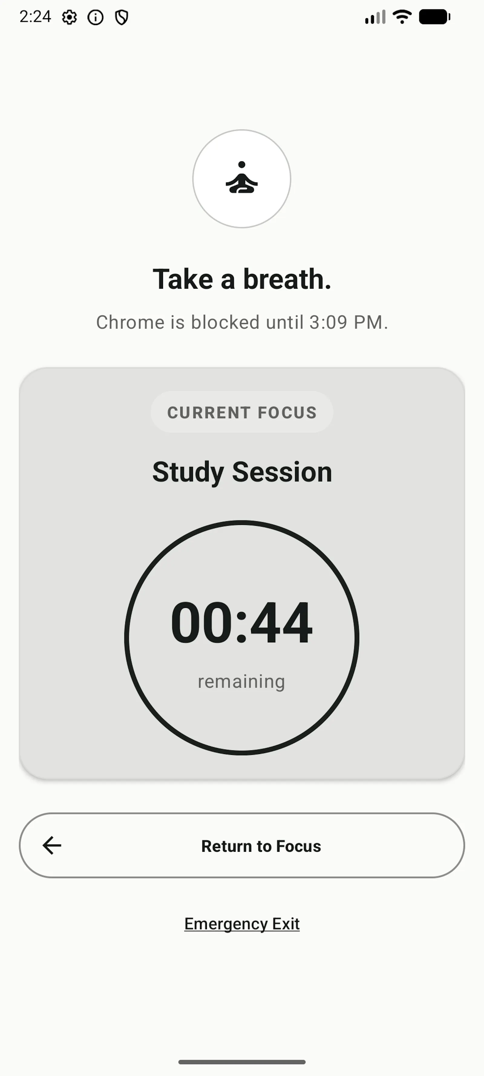 FocusPhone screenshot 2
