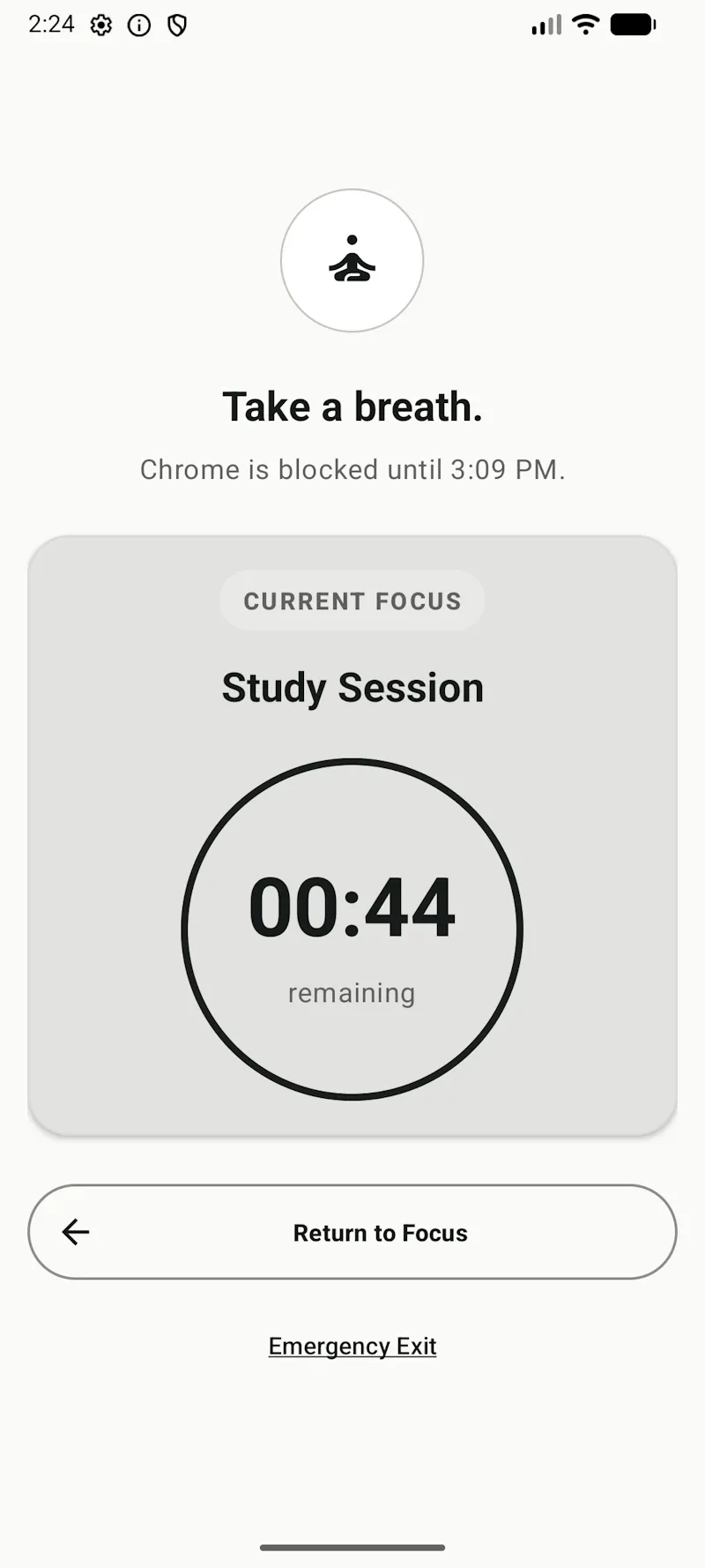 FocusPhone screenshot 2