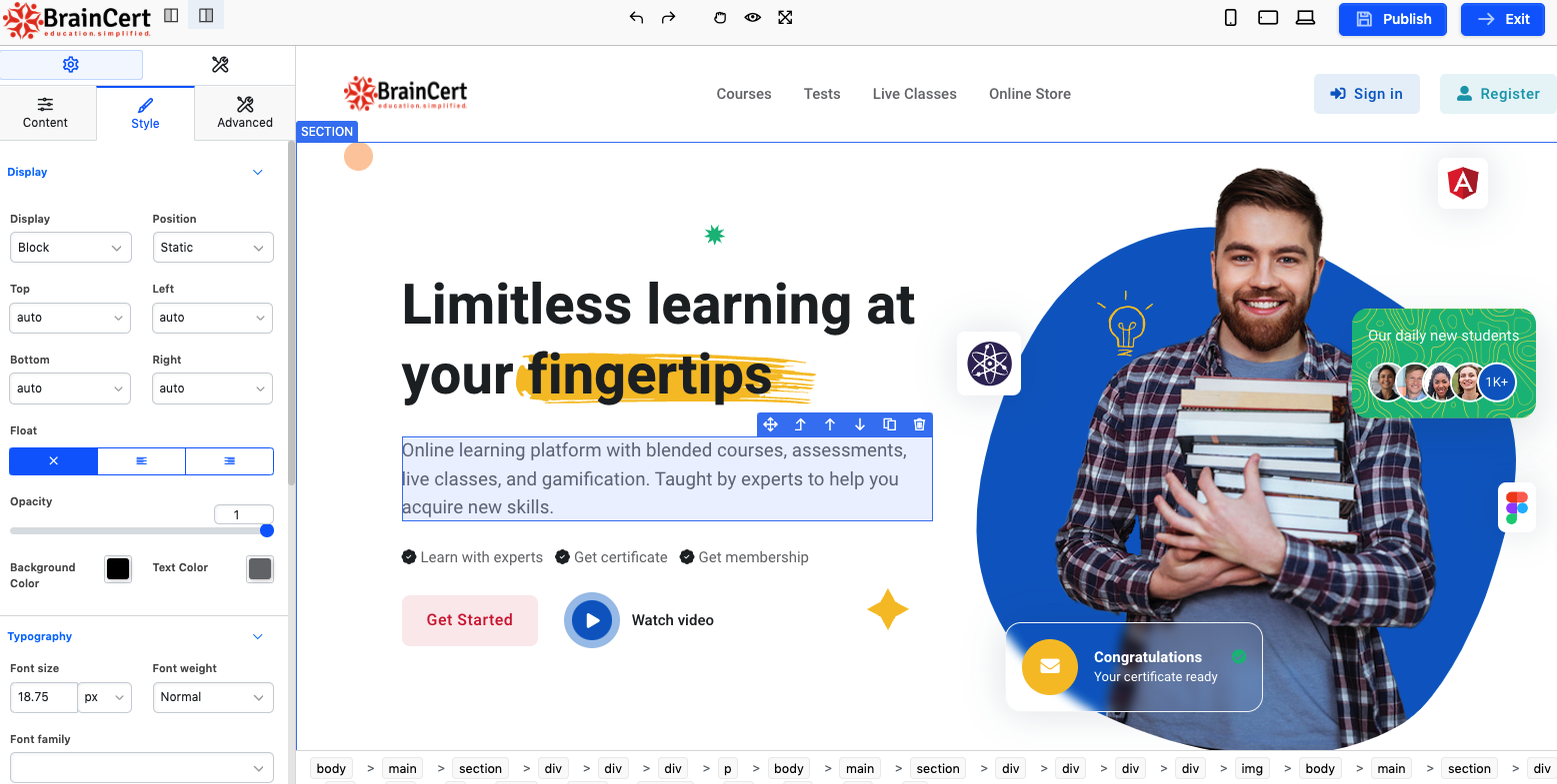 BrainCert gallery image