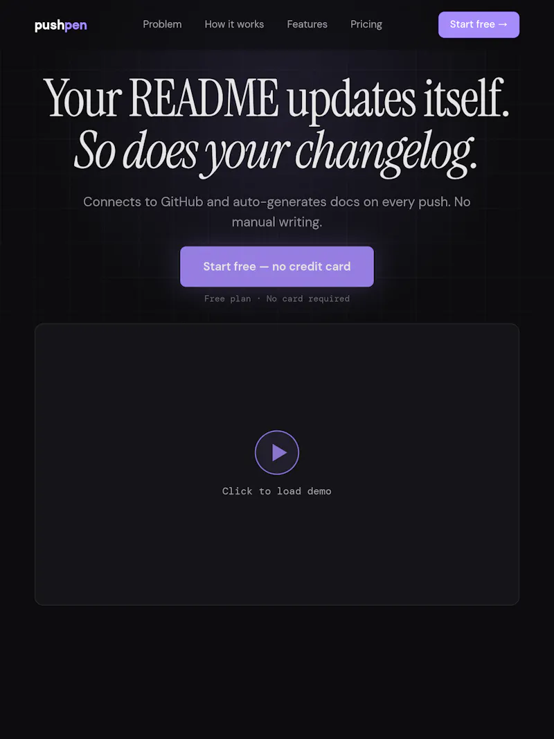 Pushpen screenshot 1