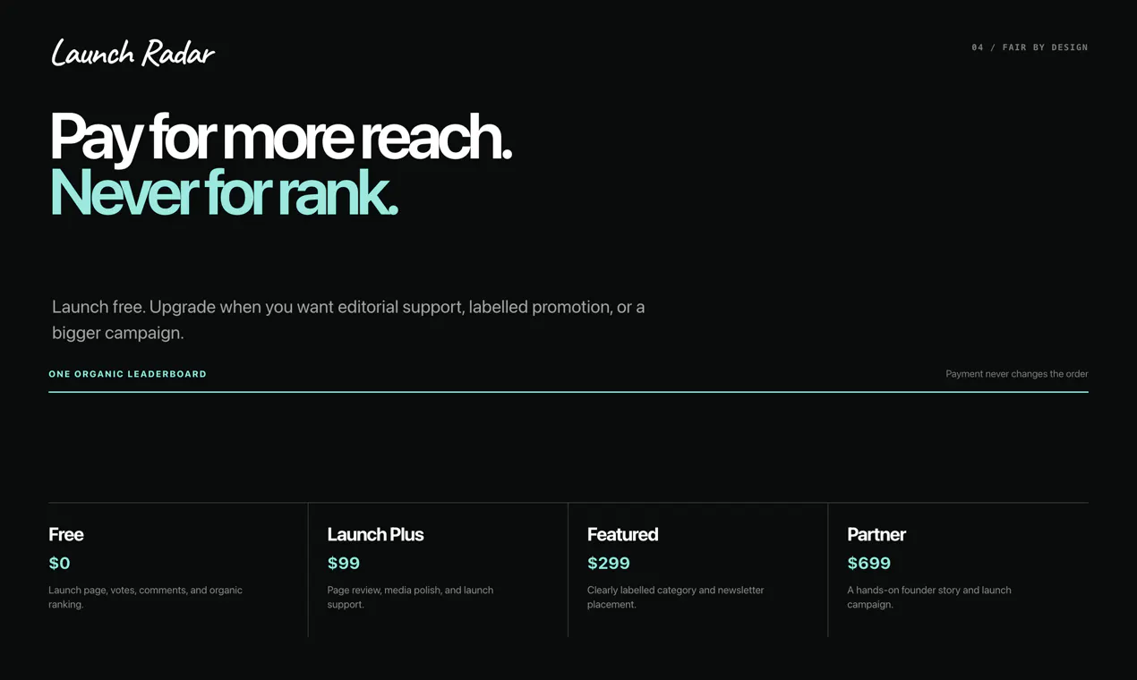Launch Radar gallery image