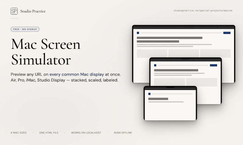 MacSIM by Studio Practice screenshot 2