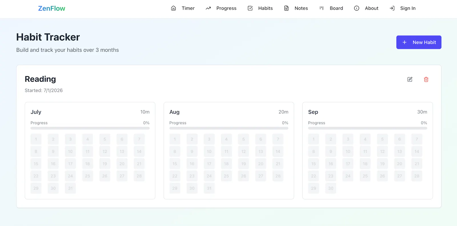 ZenFlow Timer screenshot 5