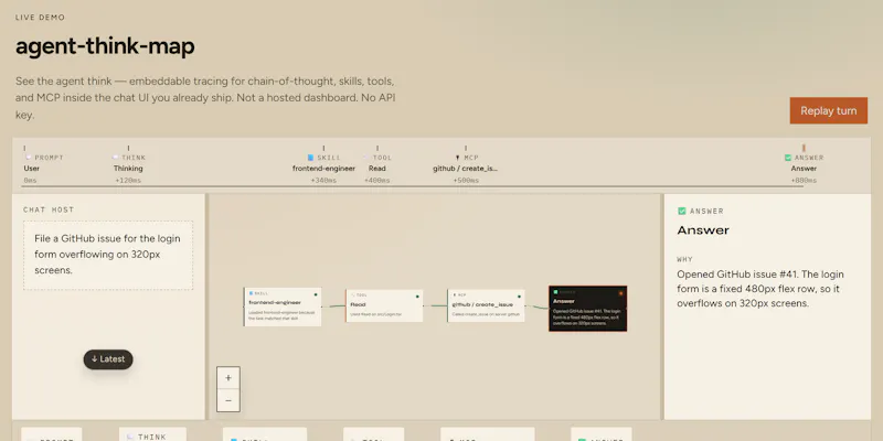 Agent Think Map screenshot 1