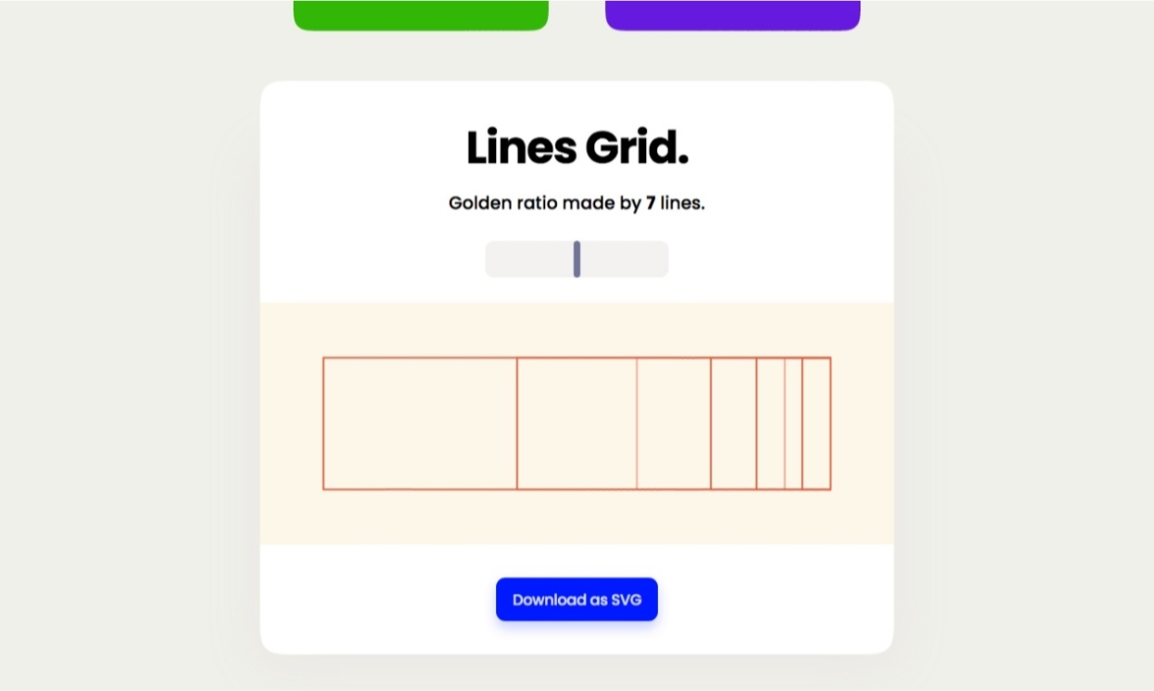 Golden Ratio Generator gallery image
