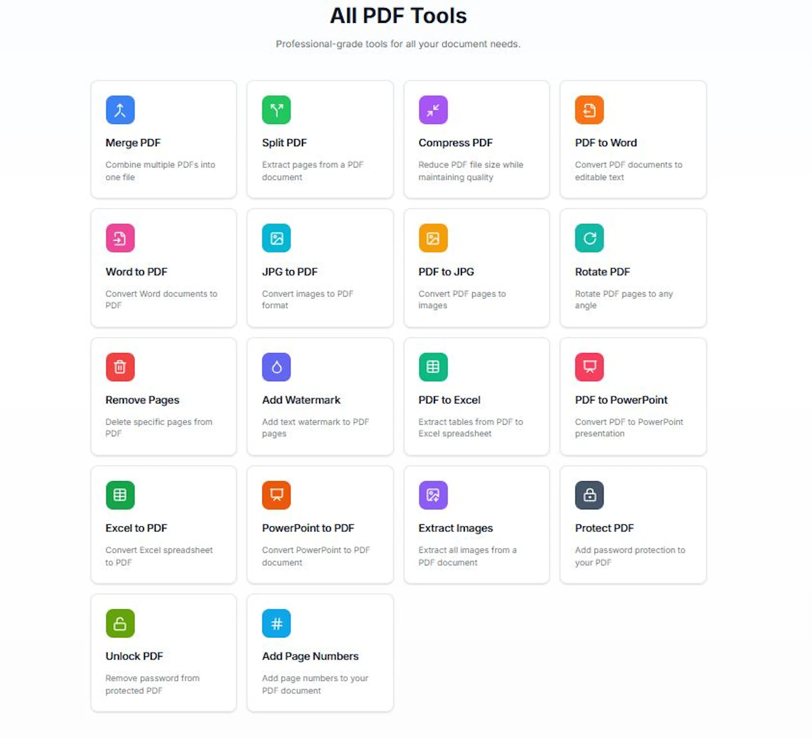 Smart PDF Tools screenshot 2