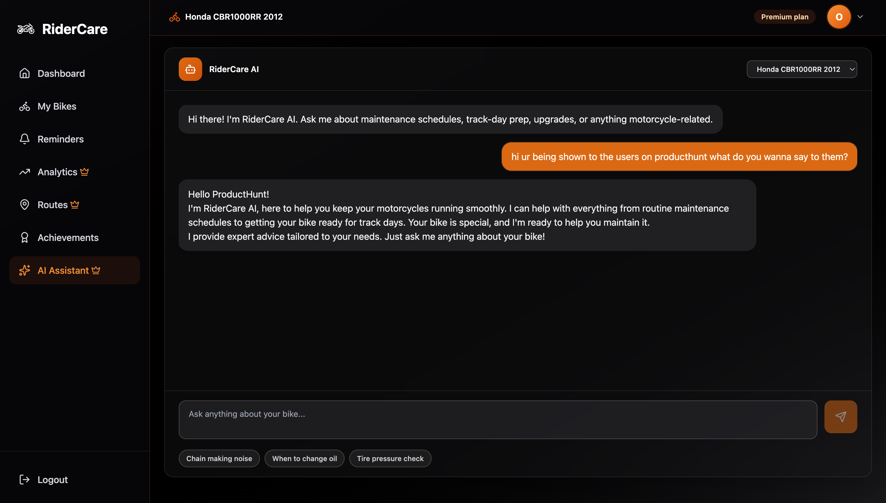 RiderCare - Screenshot 4 preview
