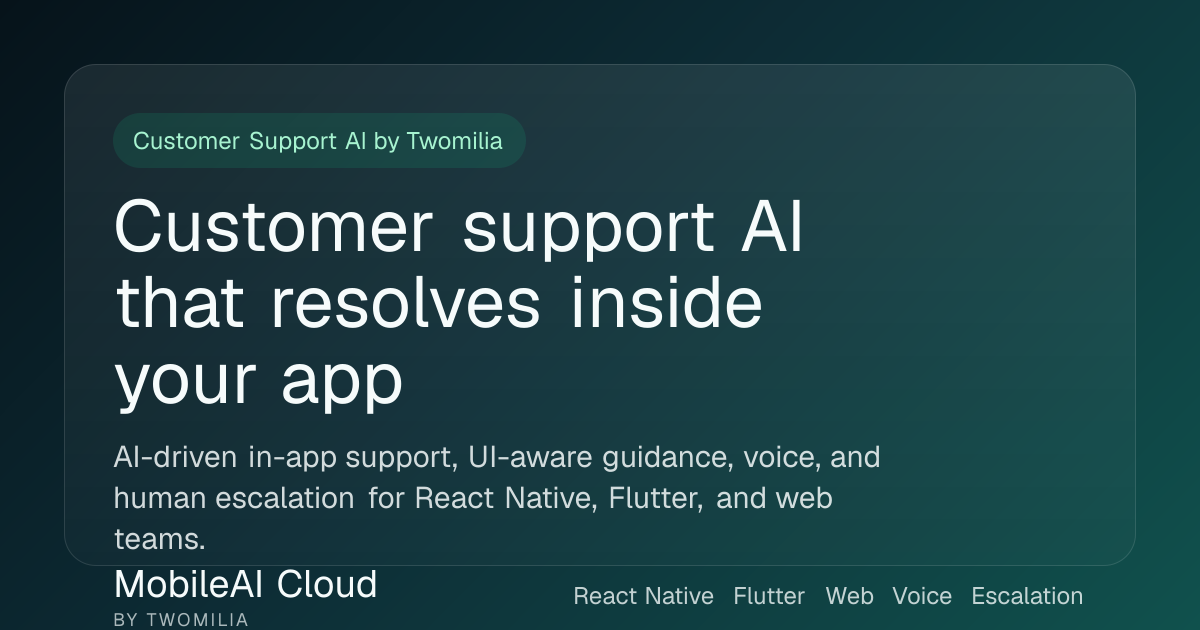 Mobile AI SDK gallery image