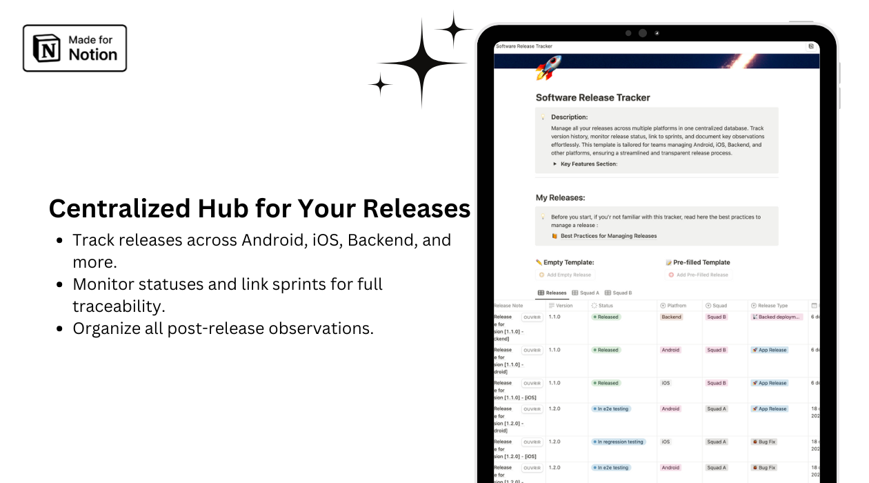 Tracker de version logicielle media 3
