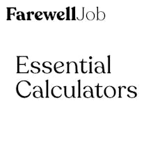 FarewellJob: Essential Calculators gallery image