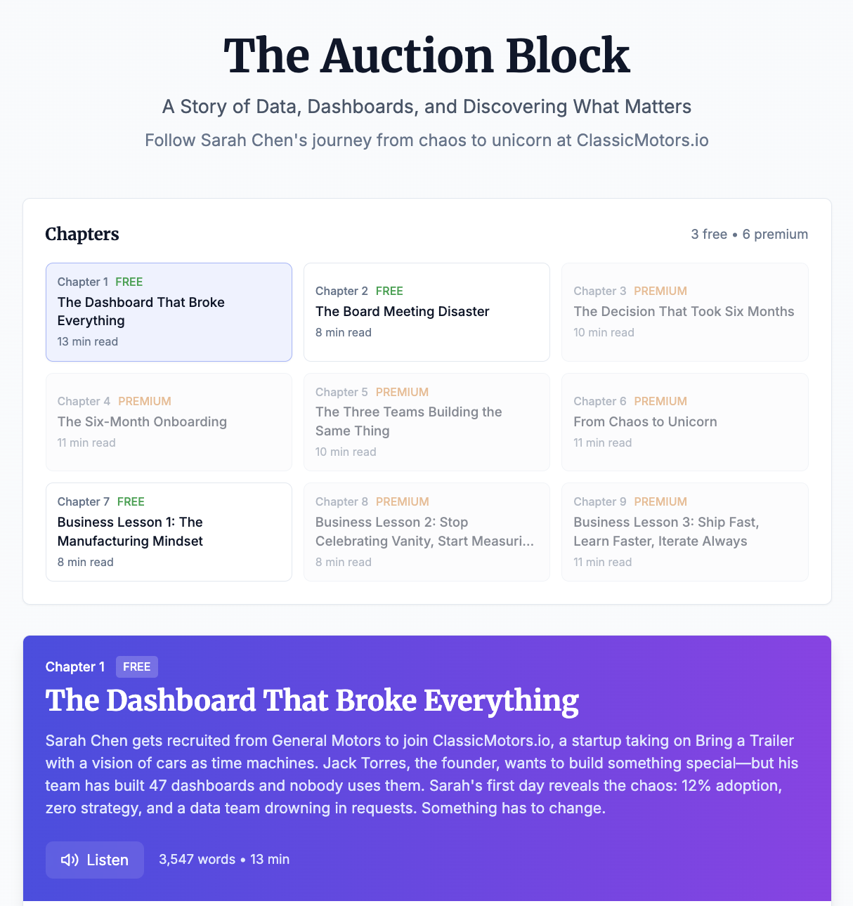 Analytics Pitfalls & Principles gallery image