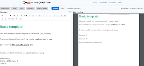 PDF merge API gallery image