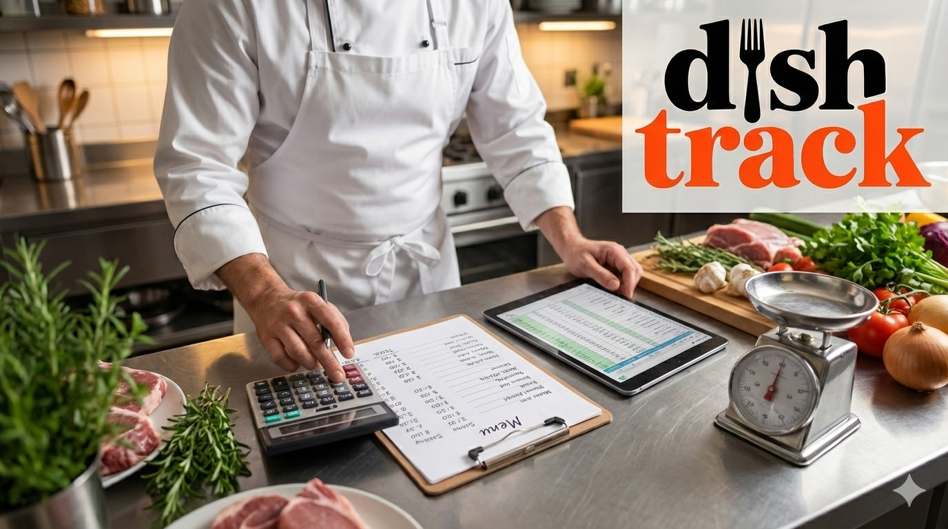 DishTrack - Main product screenshot demonstrating key features and user interface