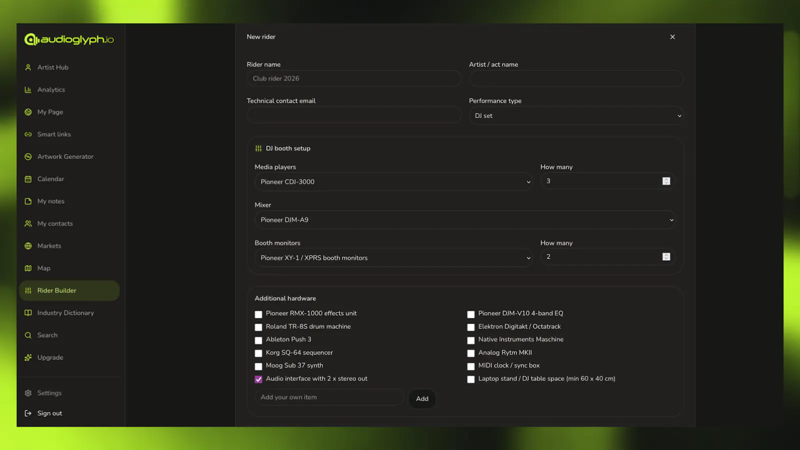 audioglyph.io screenshot 9