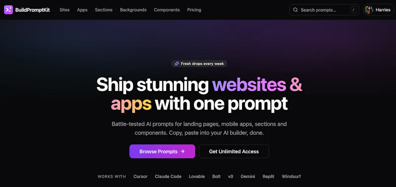 BuildPromptKit screenshot 1