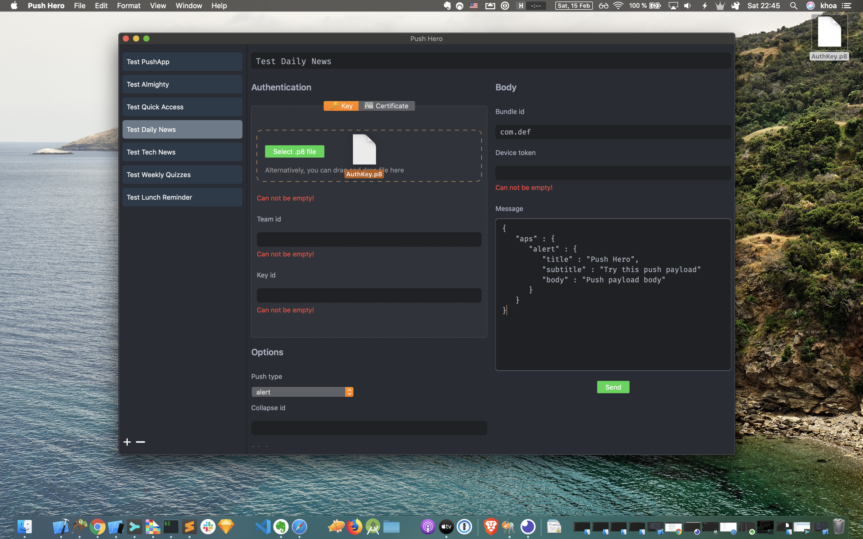 Push Hero gallery image