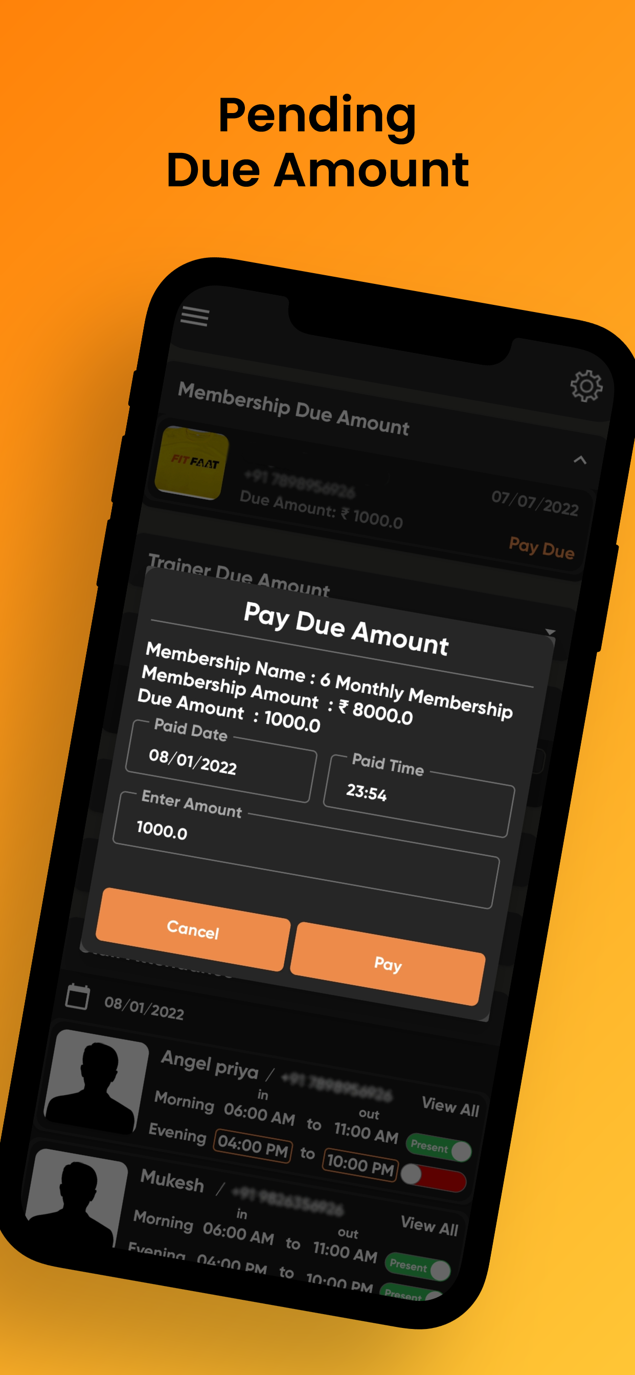 Gym Management Software gallery image