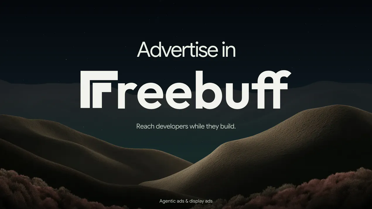 Freebuff Ads product