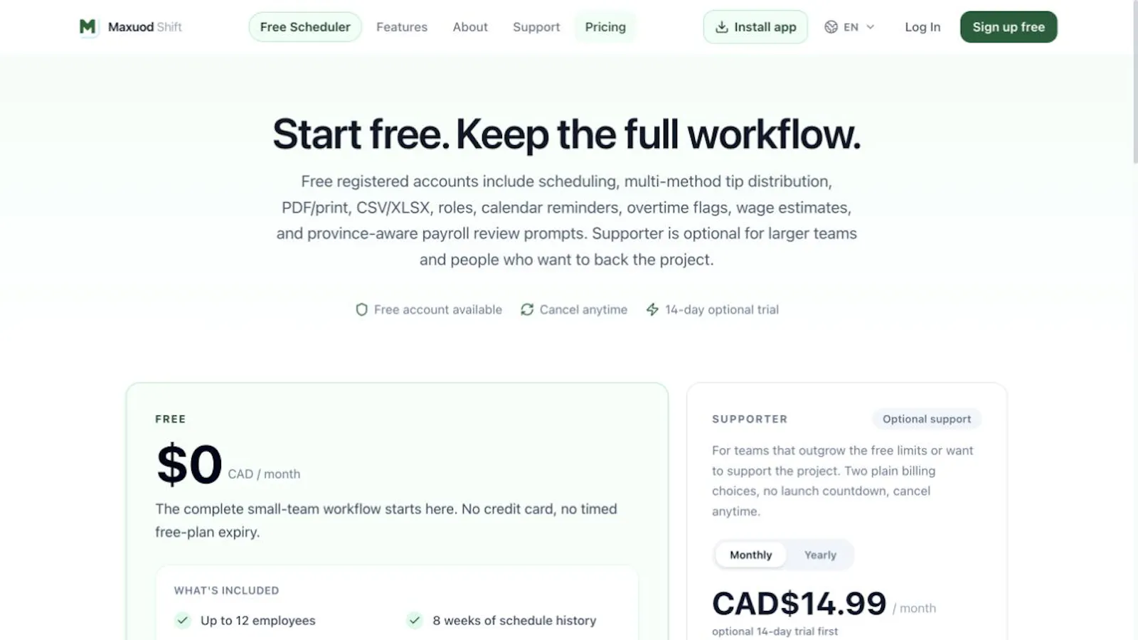 Maxuod Shift screenshot 3