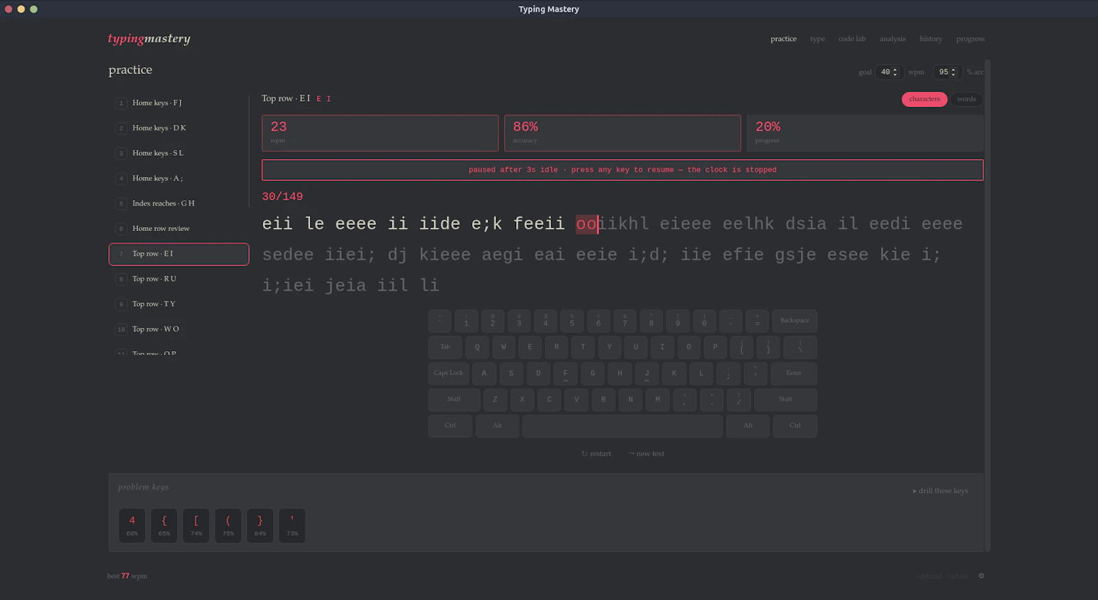 Typing Mastery screenshot 9