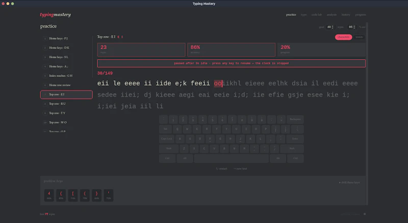 Typing Mastery screenshot 9