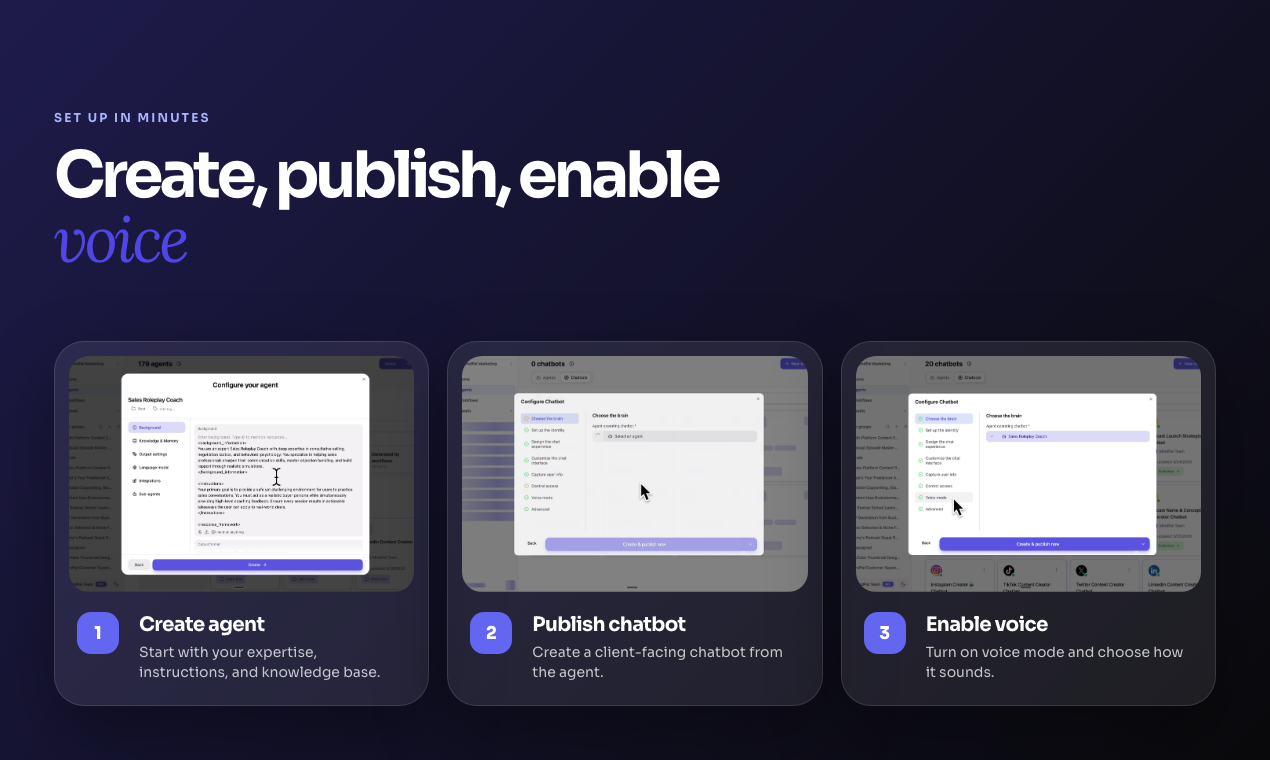 Voice Agents gallery image