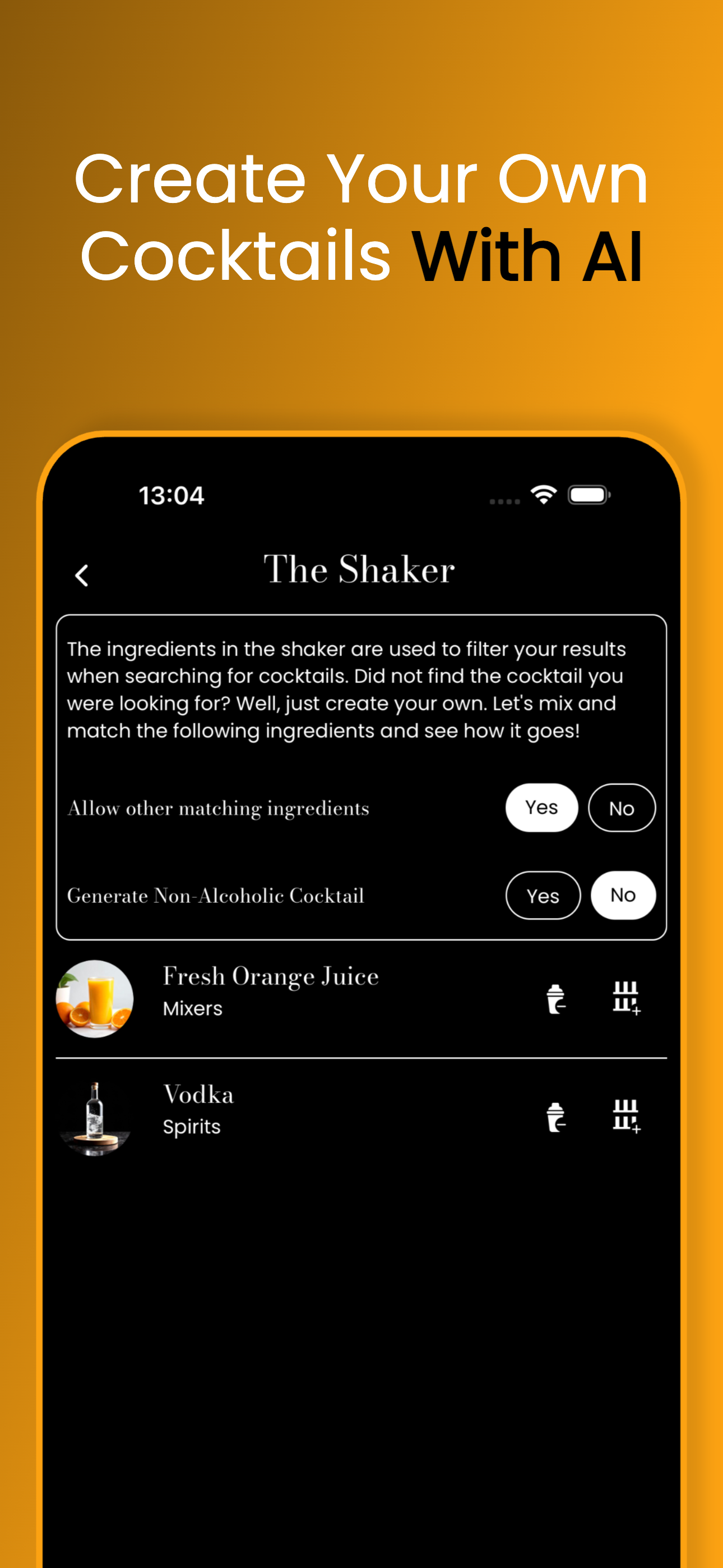 Média Barkeeper.ai - 🍹Discover et créer des cocktails avec Alfredo, votre Barkeeper AI 6